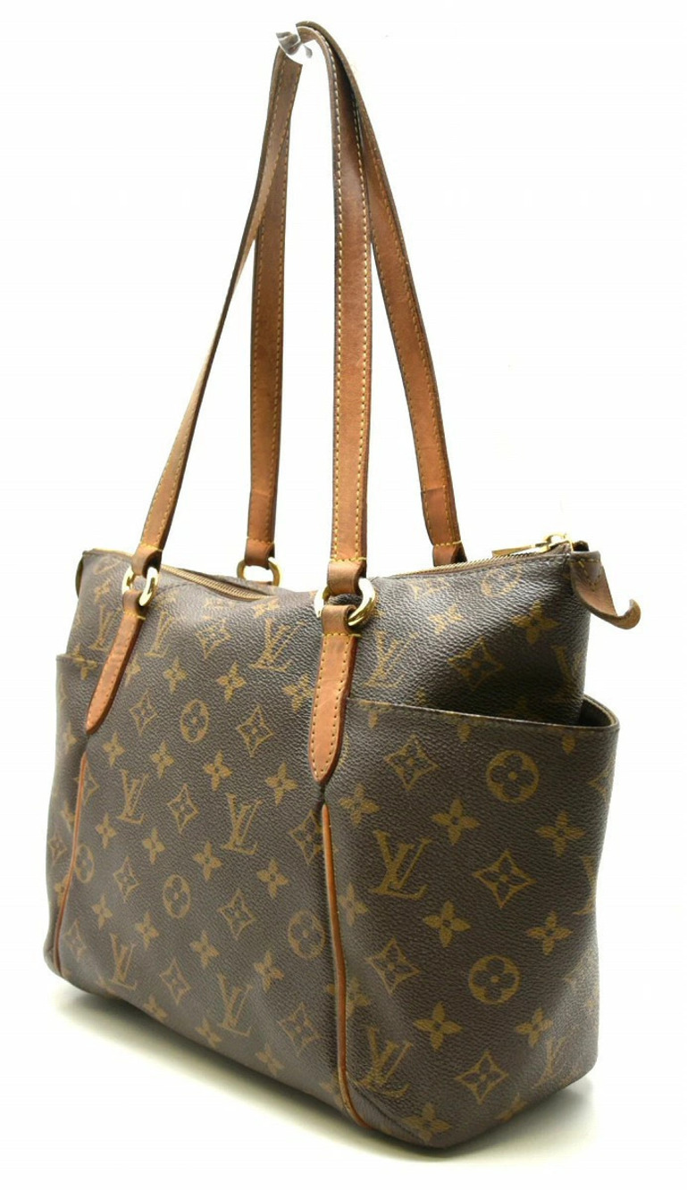 Louis Vuitton Tote Bag Shoulder Totally Monogram Brown